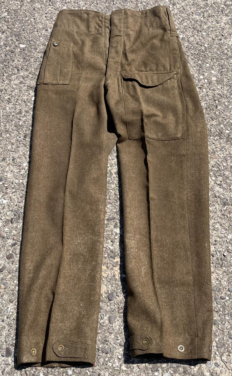 37 Pattern Battledress Trousers - AV Treated.