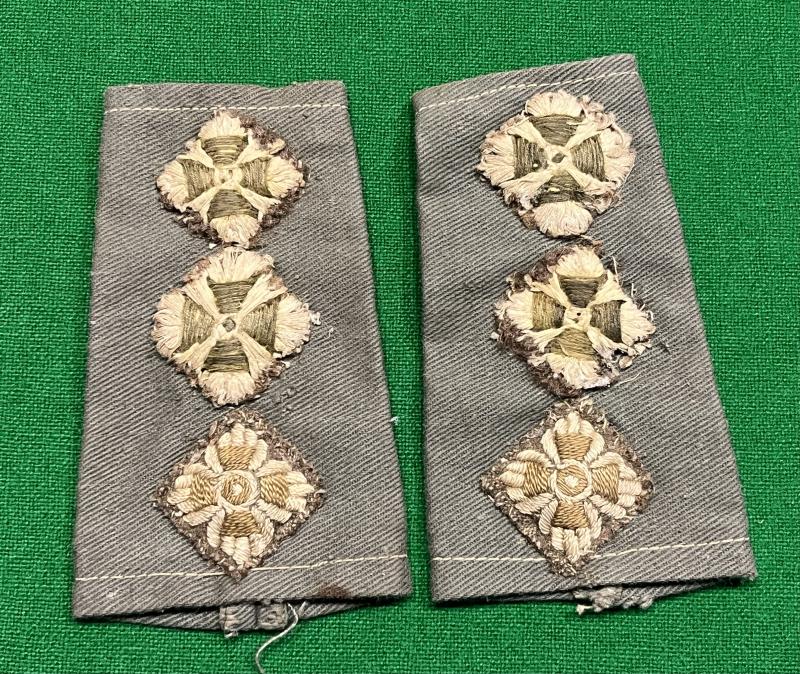 WW2 British JG rank slides
