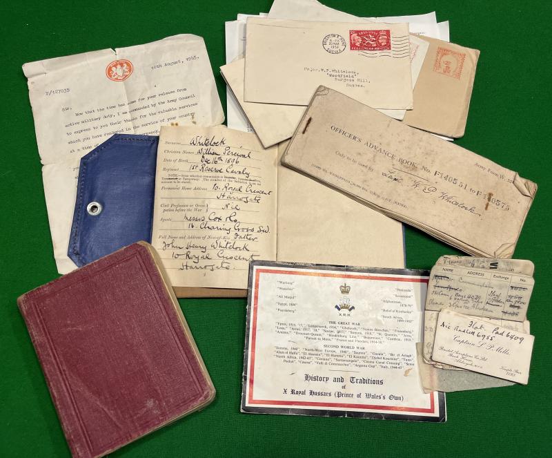 WW1 Cavalry/Camel Corps ephemera grouping.