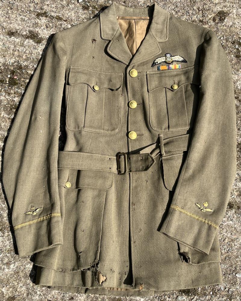 1918 Pattern RAF SD Tunic and ephemera.