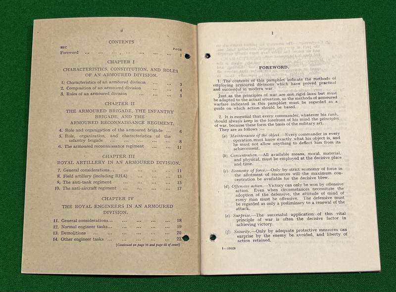 143 Manual - Tactical Handling of Armoured Divisions.