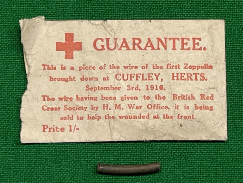 WW1 Zeppelin SL11 Souvenir.
