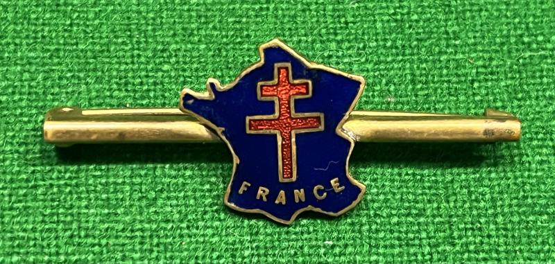 WW2 Free French brooch or tiepin.