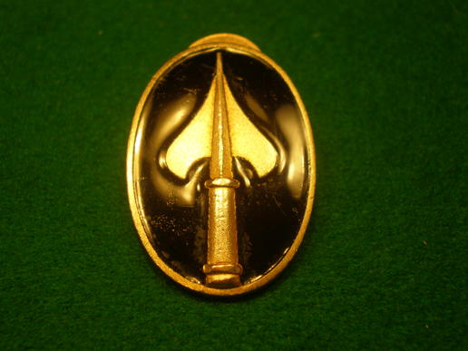OSS collar insignia.