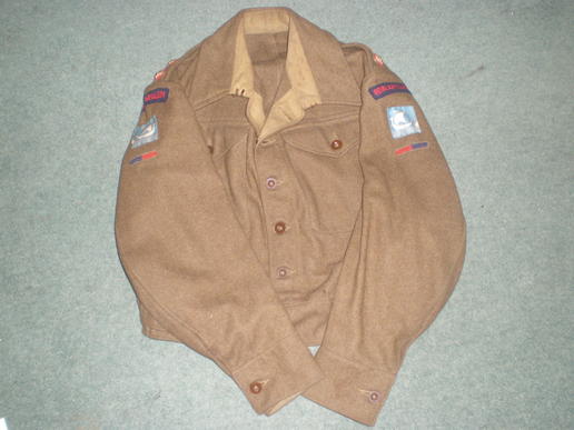 WW2 British R.A. Battledress - British troops in Norway.