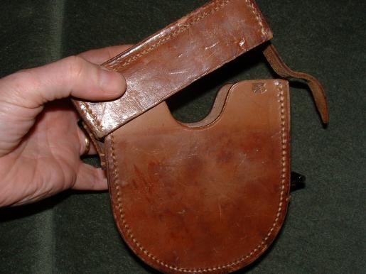 THIRD REICH UNKNOWN LEATHER SMALL CASE-HEAVILY MARKED 1939 ETC.
