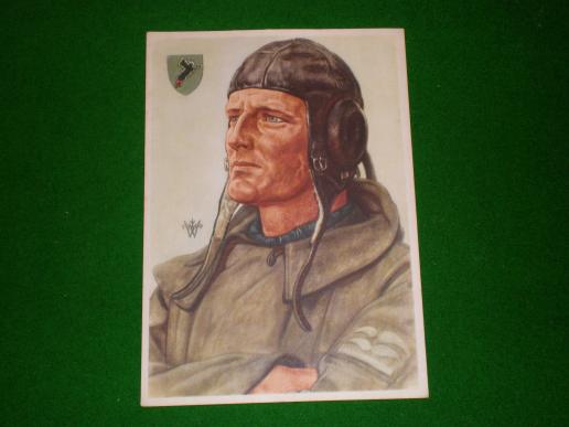 WW2 German postcard - Willrich