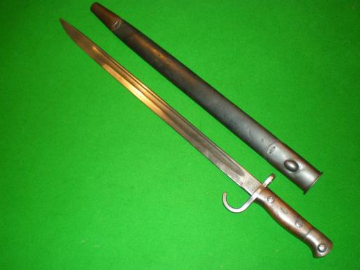 British 07 Patt. Bayonet with quillon.