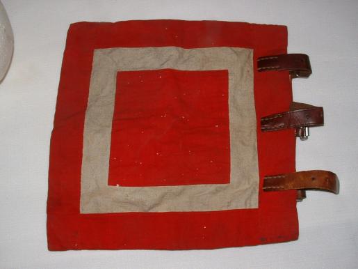 UNKNOWN (NAVY) DOUBLE SIDED CLOTH PENANT.