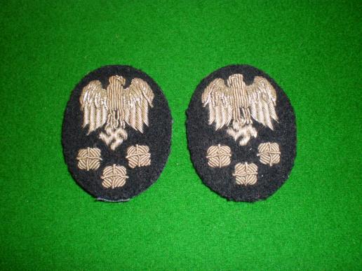 Kriegsmarine Navy Teacher, High Grade sleeve badges.