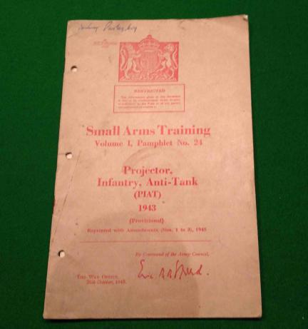 S.A.T. Vol.I No.24 P.I.A.T 1943  