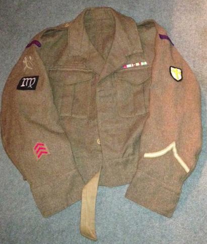 Shropshire Yeomanry B.D. Blouse.