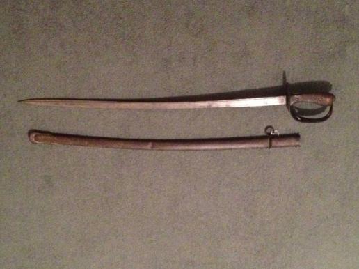 WW1 Turkish Cavalry Sabre.