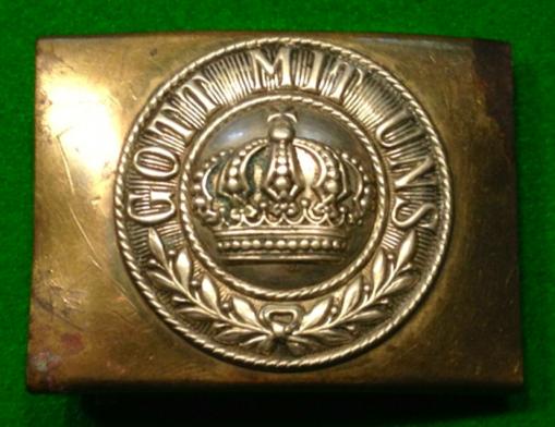 WW1 Prussian O/R's Belt Buckle.
