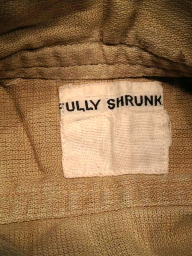 Officer's Aertex Shirt with 46th Div. Slip Ons.