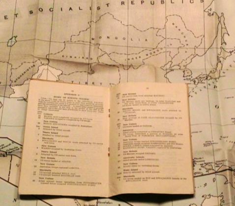 1944 Notes From Theatres of War - Pacific.