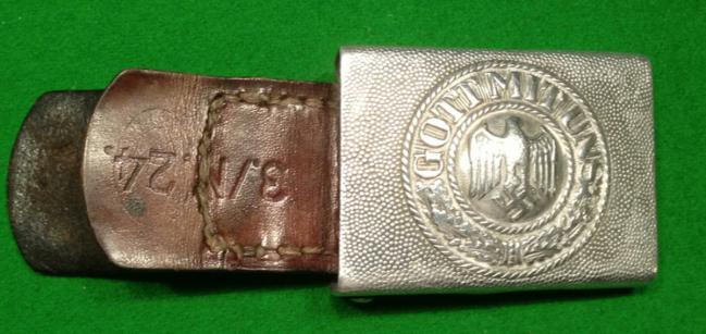 Unit marked Wehrmacht Buckle.