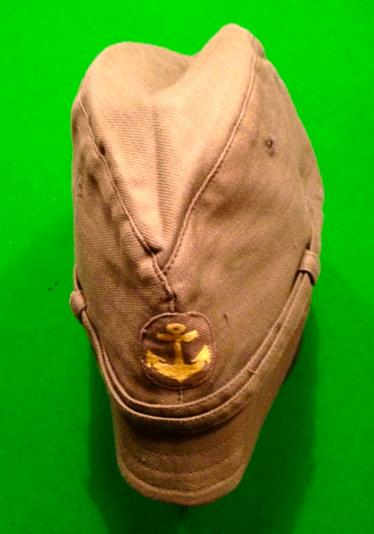 WW2 Japanese SNLF field cap.
