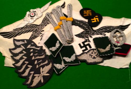 Luftwaffe flying personnel arm badge.