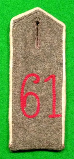 WW1 Imperial Infantry Shoulder Strap.
