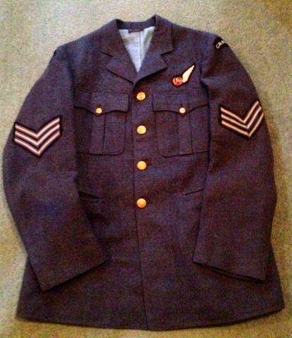 WW2 R.C.A.F. Sgt. Bomb Aimer's Tunic.