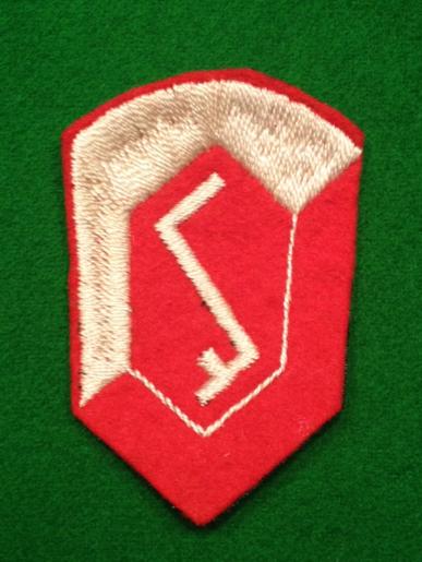 WW2 Polish Repatriation Liaison Regiment Formation Sign.