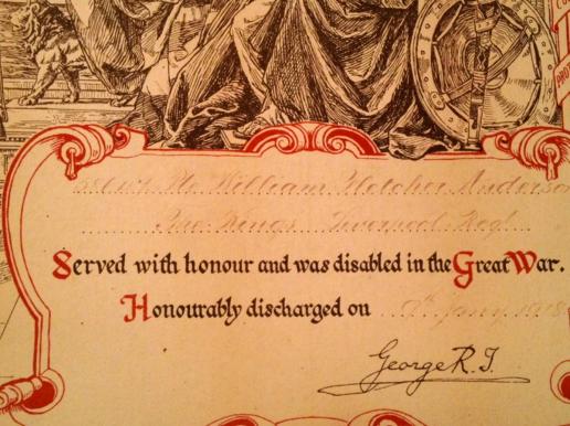WW1 King's Liverpool Regt. Grouping - I.O.M. interest.