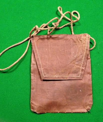 WW2 British Paybook/document anti-gas wallet.