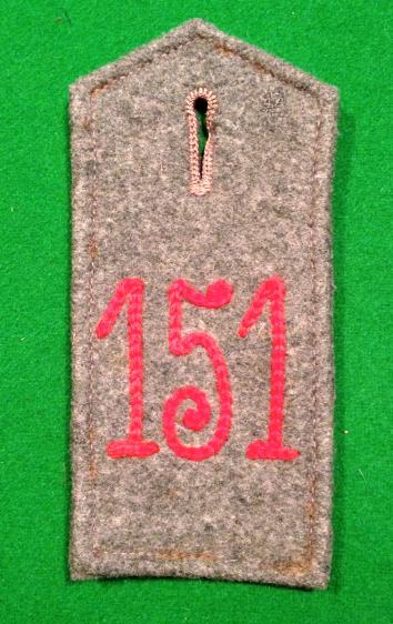 WW1 Imperial Infantry Shoulder Strap.