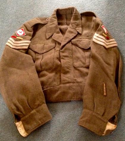 WW2 XIII Corps Armoured Unit Battledress.