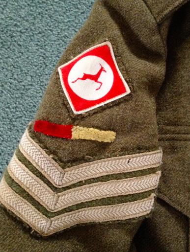 WW2 XIII Corps Armoured Unit Battledress.