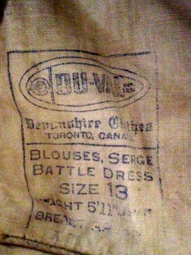 WW2 XIII Corps Armoured Unit Battledress.