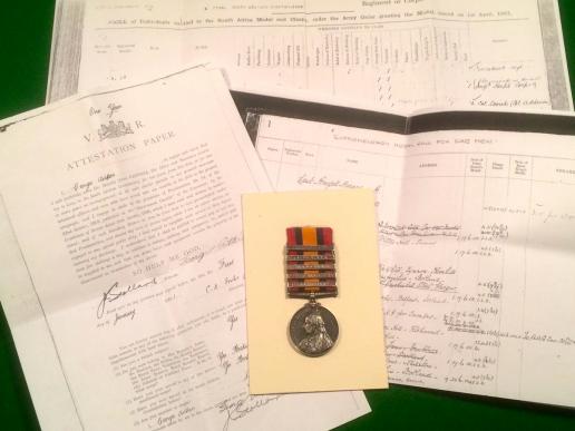 5 Bar Q.S.A. - South African Constabulary.