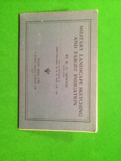 1916 Military sketching Manual.