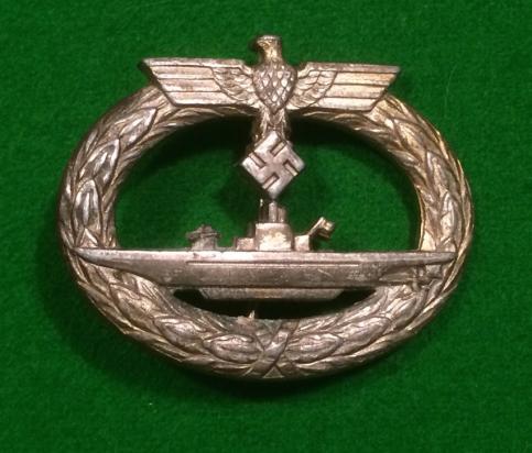 WW2 German U-Boat War Badge.