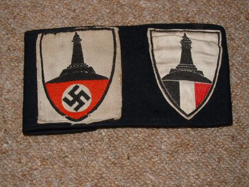 THIRD REICH VETERANS ASSOCIATION ARMBAND.