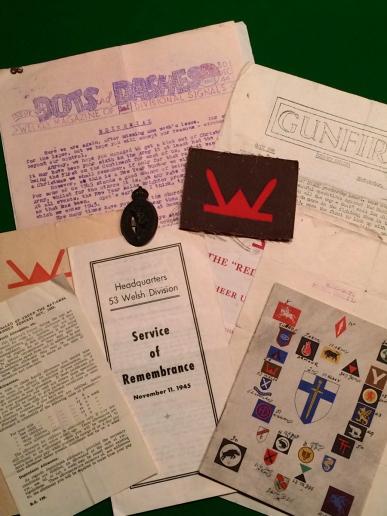 53 Welsh Division Signals grouping.