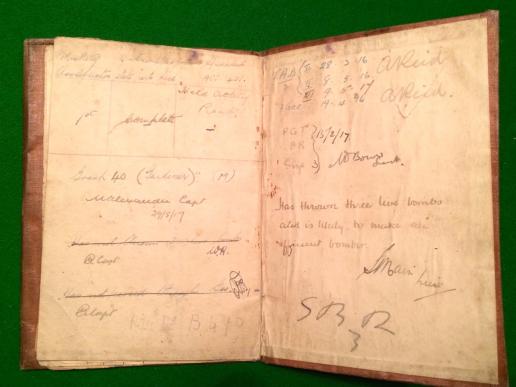 WW1 British Paybook.