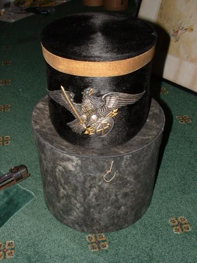 RARE AND VERY UNUSUAL THIRD REICH MINING OFFICIAL DRESS KEPI.