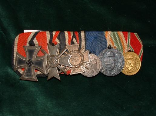 SUPERB THIRD REICH 6 - MEDAL GROUP.