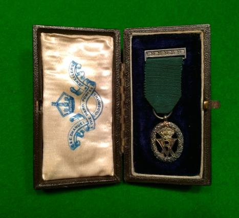 Victorian Volunteer Officer's Decoration Miniature.