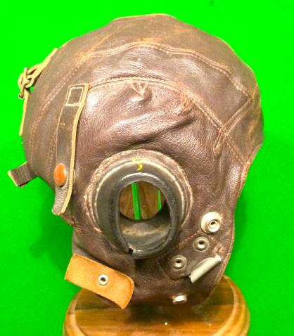 R.A.F Late Patt. C Type Flying Helmet.