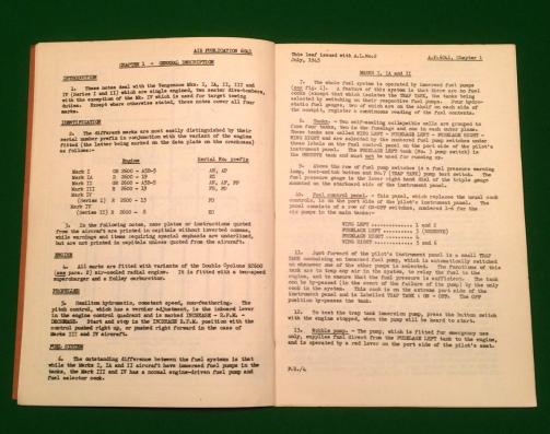 ATA Ground Handling Notes - Vengeance Aircraft.