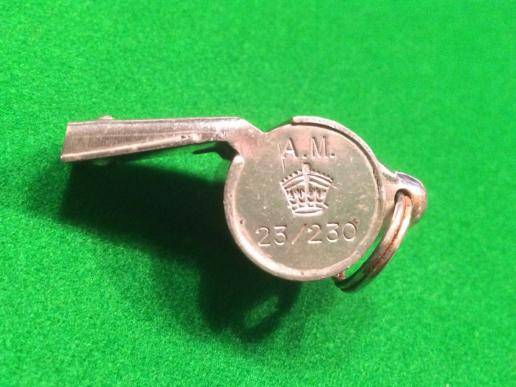 R.A.F. 1941 Pattern Mae West Whistle.