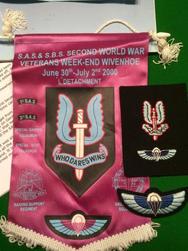 Grouping to Lt. Col. David Lambert Paxton Danger MM, MBE - SAS