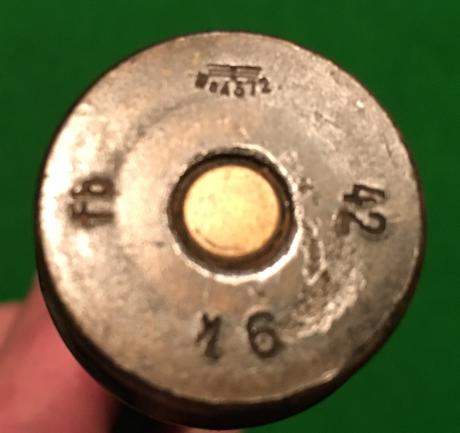 Inert Flak 38 20mm AP/T projectile and case.