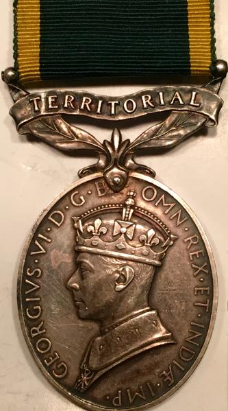 WW2 East Riding Yeomanry Medal Group.