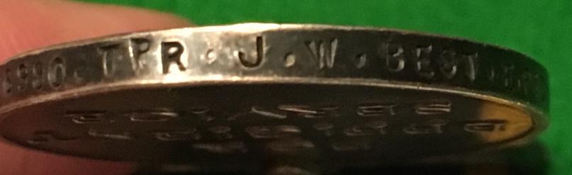 WW2 East Riding Yeomanry Medal Group.