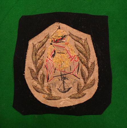 Royal Marine Colour Sergeant's Arm Badge.
