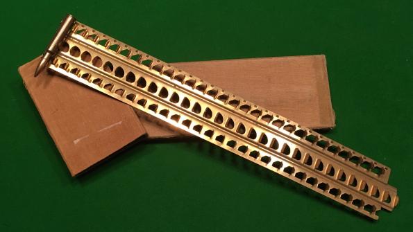 Japanese 7.7mm Hotchkiss Machine Gun Ammunition Strip.